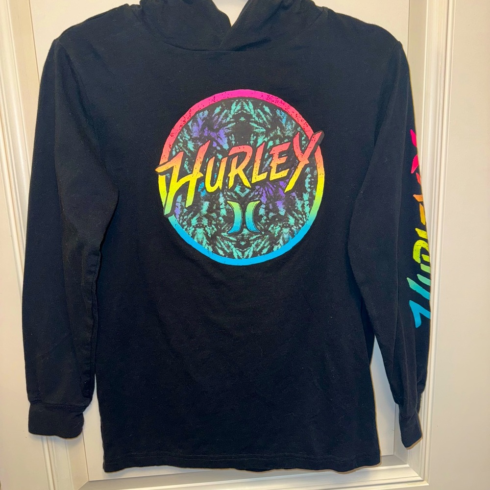 Hurley boys hoodie - size large